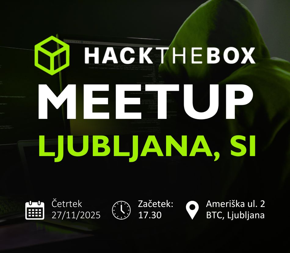 V Ljubljano prihaja že 5. Hack The Box Meetup!